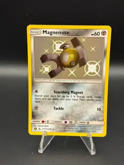 Magnemite SV27/SV94 Shiny Rare Hidden Fates Shiny Vault Pokemon Near Mint - Image 1