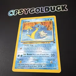 Pokemon Vintage Southern Islands Lapras 12/18 Rare WotC Promo B13 - Image 3
