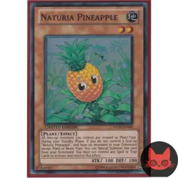 Yugioh Naturia Pineapple HASE-EN002 Super Rare NM - Image 1