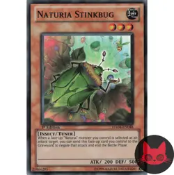 Yugioh Naturia Stinkbug HA04-EN048 Super Rare 1st Edition NM - Image 1