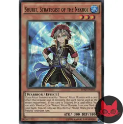 Yugioh Shurit, Strategist of the Nekroz THSF-EN010 Super Rare NM - Image 1