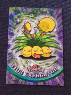 Pokemon - Topps 1999 - #103 Exeggutor - Non Holo - Blue Logo - WTP Hypno NM - Image 1