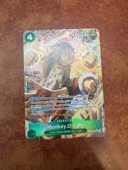 One Piece Monkey D. Luffy ST30-012 SR English Art parallel start deck - Image 1
