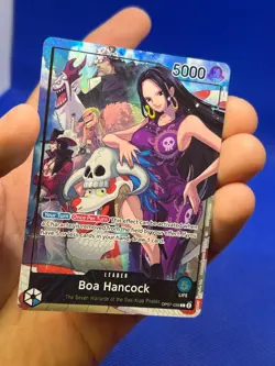 One Piece 2025 PSA Magazine Promo Boa Hancock OP07-038 Alternate Alt Leader NM - Image 4