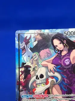One Piece 2025 PSA Magazine Promo Boa Hancock OP07-038 Alternate Alt Leader NM - Image 5