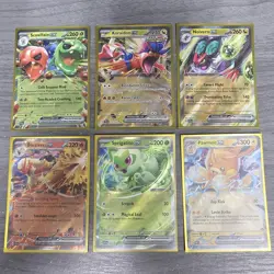 Pokemon Lot 23 Cards Total Bellibolt, Meowscarada, Iron Hands, Etc... - Image 2