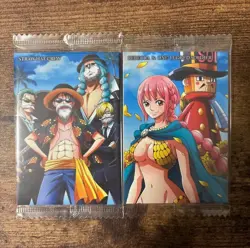 PREORDER Straw Hat Crew No.11 Rebecca No.11 One Piece Wafer Cards SEALED Bandai - Image 1