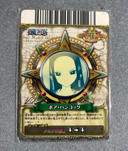 PREORDER Boa Hancock W SR HOLO Japanese One Piece Berry Match Carddass Card - Image 2