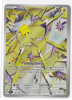 Joltik 150/142 Stellar Crown Holo Illustration Rare Pokemon TCG Card NM - Image 1