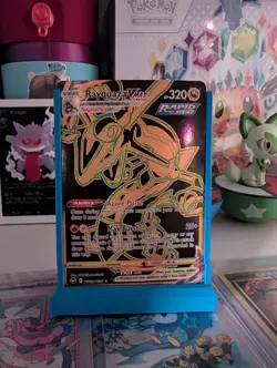 Rayquaza VMAX TG29/TG30 SWSH12 Sword & Shield Silver Tempest Gold Pokemon Card - Image 1