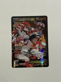 Pokemon TCG Team Magma's Groudon EX 15/34 Holo Full Art Rare Card Double Crisis - Image 1