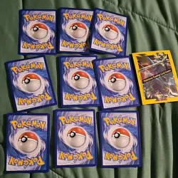 Nintendo Pokemon TCG Sprigatito+Floragato+Meowscarada 9-Card Lot Holo - Image 2