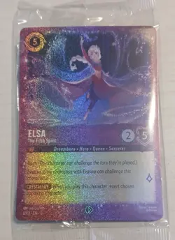 Elsa - The Fifth Spirit 6 Disney Lorcana Promo Cards Holo (SEALED) - Image 1