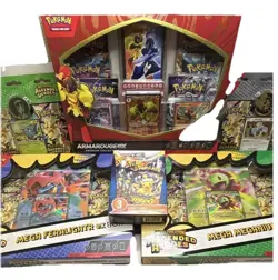 Pokemon TCG Ascended Heroes Armarouge ex Premium Collection Box 60 Cards - Image 1