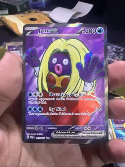 Pokemon TCG Jynx EX 191/165 Sv: Scarlet & Violet 151 Holo Full Art NM Condition - Image 1