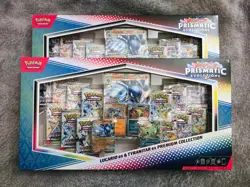 Pokemon Lucario Ex Tyranitar Ex Premium Collection Prismatic Evolution Lot of 2 - Image 1