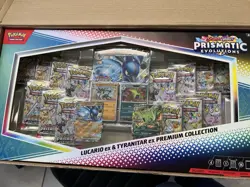 Pokemon Lucario Ex Tyranitar Ex Premium Collection Prismatic Evolution Lot of 2 - Image 1