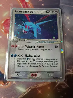 Salamence ex - 96/108 Pokemon TCG Power Keepers Ultra Rare LP - Image 4