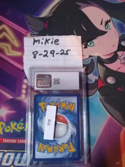 2024 Pokemon Black Star Promo #164 Lapras EX Terapagos EX CGC 10 - Image 2
