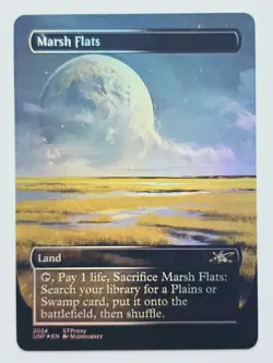 Fetch Land 02 Set Foil-Altered Art Custom MTG Misty Rainforest Scalding Tarn - Image 4