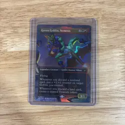 Green Goblin, Nemesis BORDERLESS MTG Marvel Spider-Man Eternal FOIL #23 - Image 1