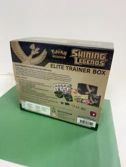 2017 Pokemon Factory Sealed New Shining Legends Elite Trainer Box ETB SIDE TEAR - Image 3