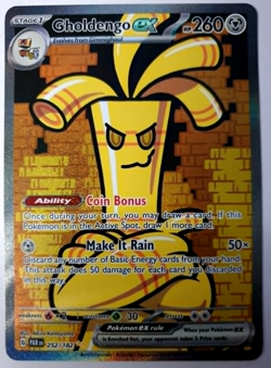 Gholdengo EX - Pokemon Paradox Rift - Special Illustration Rare - NM 252 - Image 1