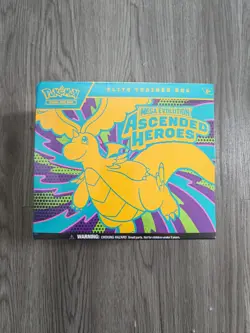 Pokemon TCG Mega Evolution Ascended Heroes Elite Trainer Box ETB - New - Image 1