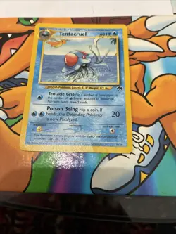 Tentacruel 10/18 Southern Islands Pokemon English A+ - Image 1