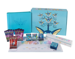 IN STOCK Pokemon Chinese Eevee GX Gift Box Vaporeon Jolteon Flareon 3 Boxes - Image 3