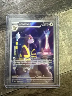 Watchog 097/086 Illustration Rare IR Pokemon TCG Chaos Rising Holo FREE SHIP - Image 1