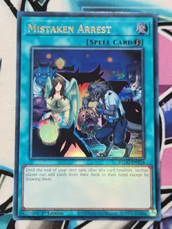 YUGIOH X3 BLGG-EN114 Mistaken Arrest Ultra Rare 1ST EDITION PLAYSET - Image 3