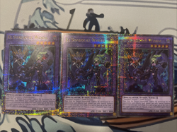 Yugioh El Shaddoll Winda Alt Art Quarter Century Secret Rare RA04-EN052 x3 - Image 1