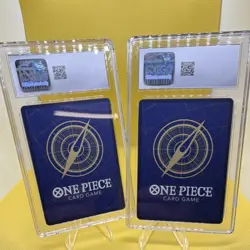 Bandai One Piece Premium Booster Kaido CGC 9 SR & CGC 10 SEC Japanese 2024 Lot - Image 2