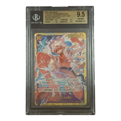 2024 ONE PIECE PRB VOL.1 MONKEY.D.LUFFY #119 SECRET BGS 9.5 GEM MINT - Image 1