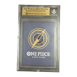 2025 ONE PIECE ROYAL BLOOD MONKEY.D.LUFFY #118 SECRET RARE BGS 9.5 GEM MINT - Image 2