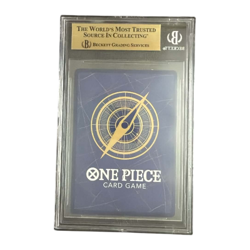 2025 ONE PIECE ROYAL BLOOD MONKEY.D.LUFFY #118 SECRET RARE BGS 9.5 GEM MINT - Image 2