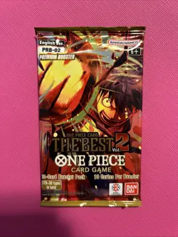 One Piece Card Game The Best Vol.2 Premium Booster Pack PRB02 English OP - NEW - Image 1