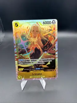 OP08-112 S-Snake SR One Piece TCG English Card - Image 1