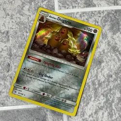 Alolan Dugtrio 87/149 Pokemon Card Rare Reverse Holo Sun and Moon Free UK P&P - Image 2