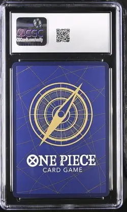 Monkey D Luffy OP10-118 SEC CGC MINT 8 Royal Blood One Piece Card JPN - Image 2