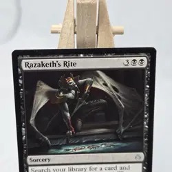MTG Magic the Gathering Razaketh's Rite (74/257) Hour of Devastation NM Near Min - Image 2