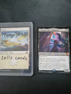 MTG Aphelia, Viper Whisperer EX/NM Anime Foundations Jumpstart - Image 3
