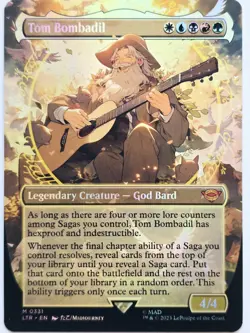 Tom Bombadil 01 Foil-Altered Art Custom MTG Creature - Image 1