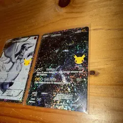 Pokemon TCG Celebrations 25th Anniversary Reshiram And Zekrom Full Art - Image 3