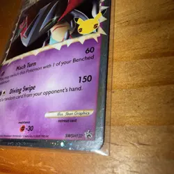 Dragapult Celebrations Delta SWSH132 Black Star Pokemon Promo Card - Image 3