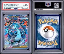 Mega Charizard X ex 023 PSA 10 Pokemon Mega Charizard UPC Black Star Promo - Image 3
