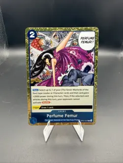 One Piece Perfume Femur OP07-057 500 Years Alt Art Foil Rare EN Cost 2 Event - Image 1