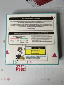 Weiss Schwarz Hatsune Miku Colorful Stage English Booster Box - Image 2