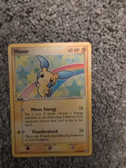 Pokemon 2004 Minun TCG Card (67/101) EX Hidden Legends, Nintendo CCG, Regular - Image 1